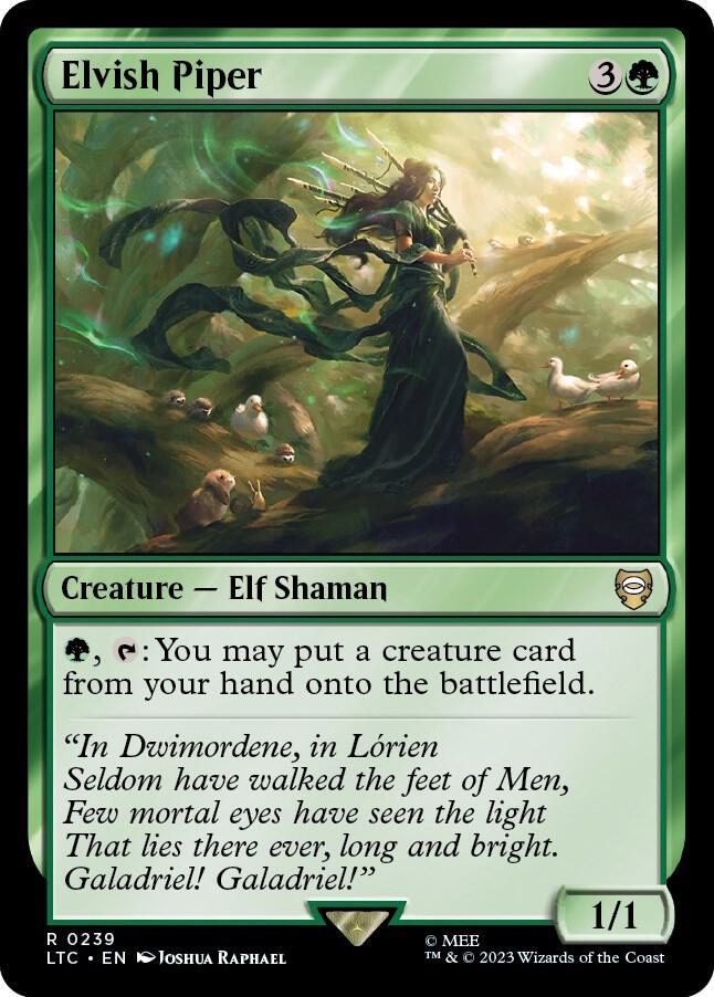 Elvish Piper (239) (LTC)