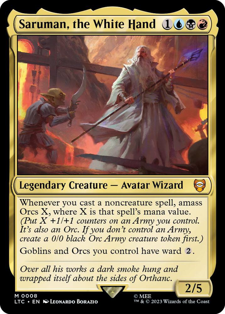 Saruman, the White Hand (8) (LTC)