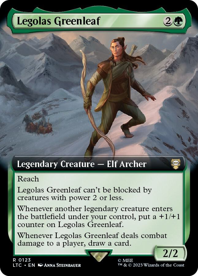 Legolas Greenleaf (Extended Art) (123) (LTC)