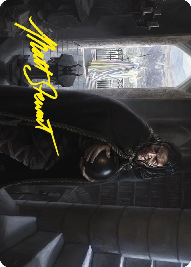 Grima, Saruman's Footman Art Card (Gold-Stamped Signature) (63) (ASLTR)
