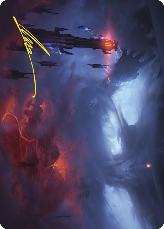 Shadow of the Enemy Art Card (Gold-Stamped Signature) (8) (ASLTR)