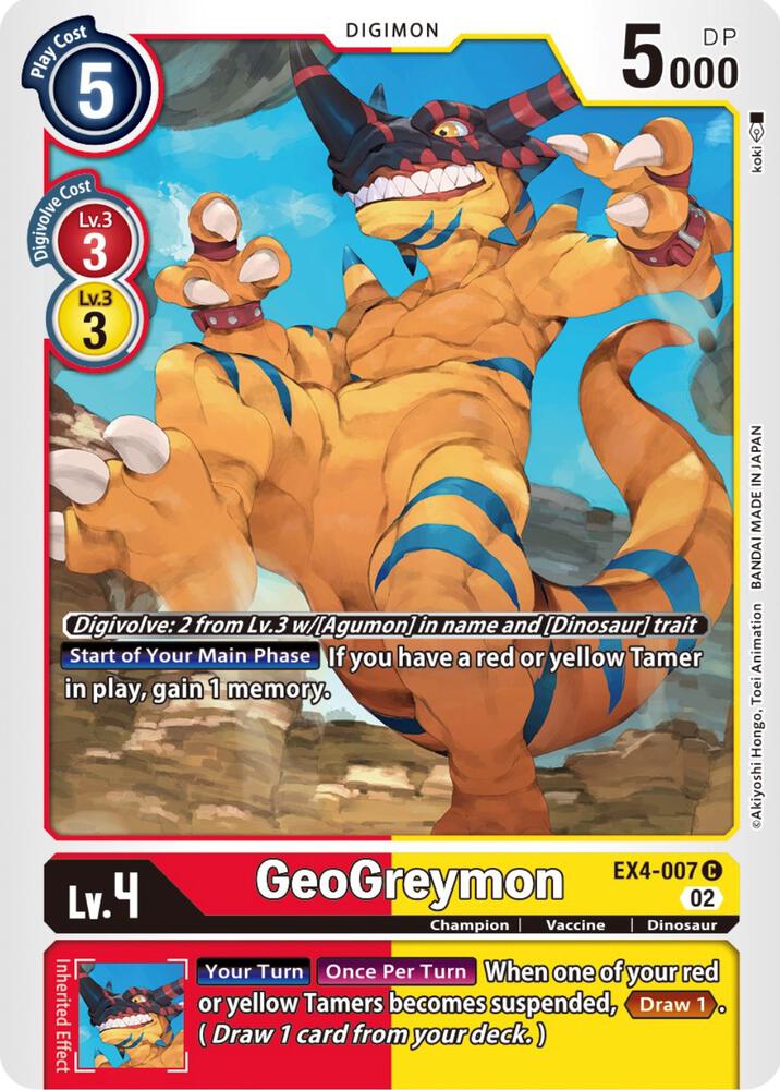 GeoGreymon (EX4-007 C) (EX-04)