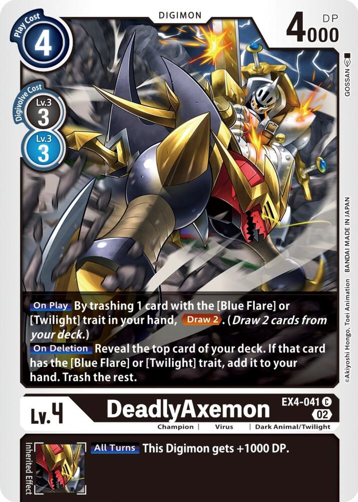 DeadlyAxemon (EX4-041 C) (EX-04)