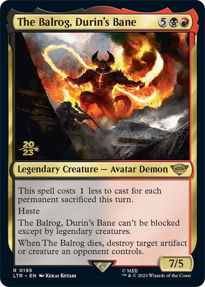 The Balrog, Durin's Bane (195) (PRE)