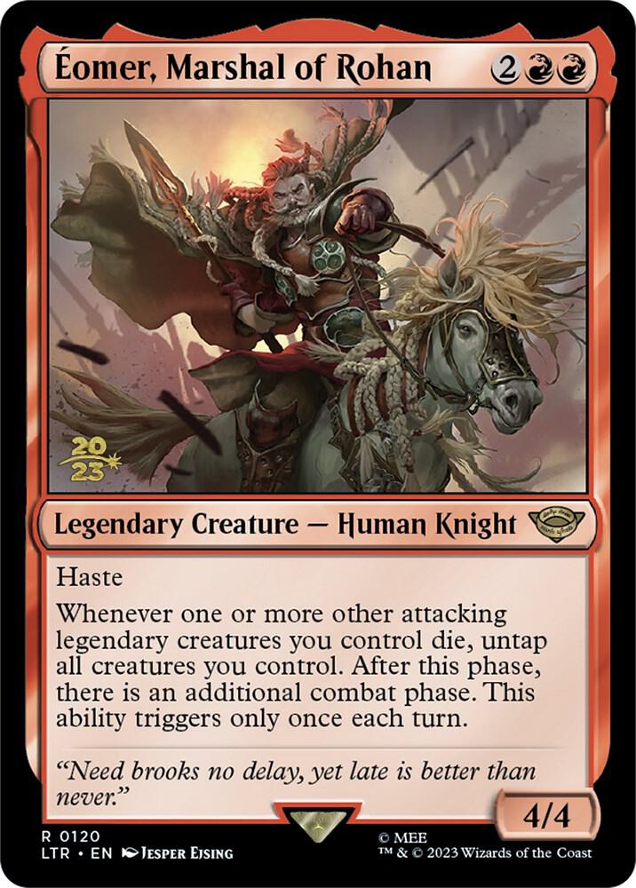 Eomer, Marshal of Rohan (120) (PRE)