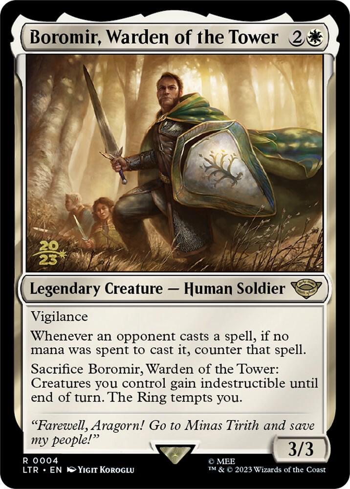 Boromir, Warden of the Tower (4) (PRE)