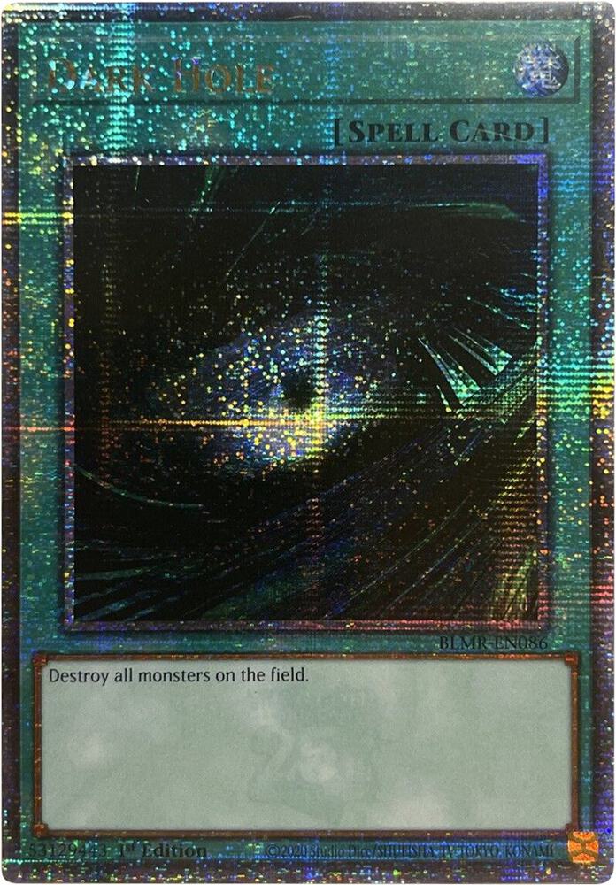 Dark Hole (Quarter Century Secret Rare) (BLMR-EN086) (BLMR)