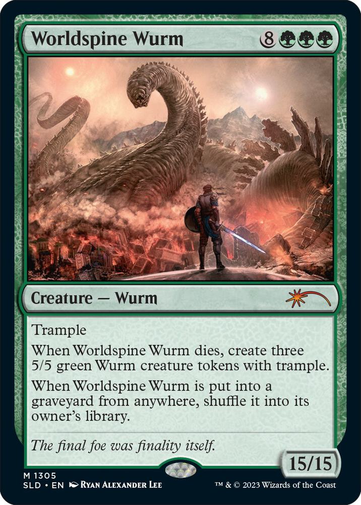 Worldspine Wurm (1305) (SLD)
