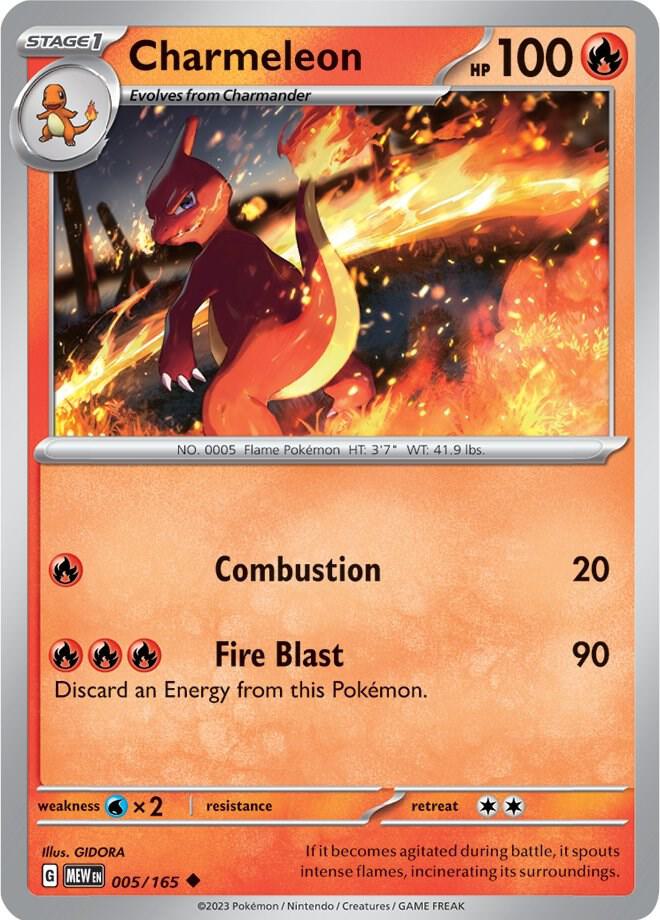 Charmeleon - 005/165 (005/165) (MEW)