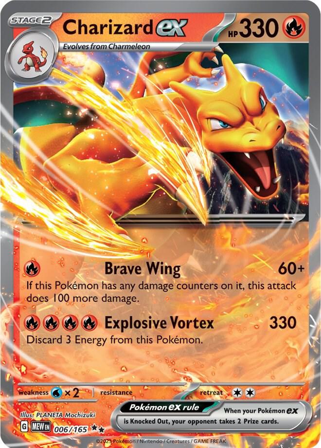 Charizard ex - 006/165 (006/165) (MEW)