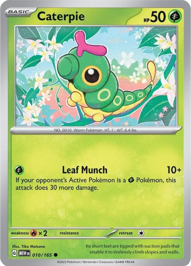 Caterpie - 010/165 (010/165) (MEW)