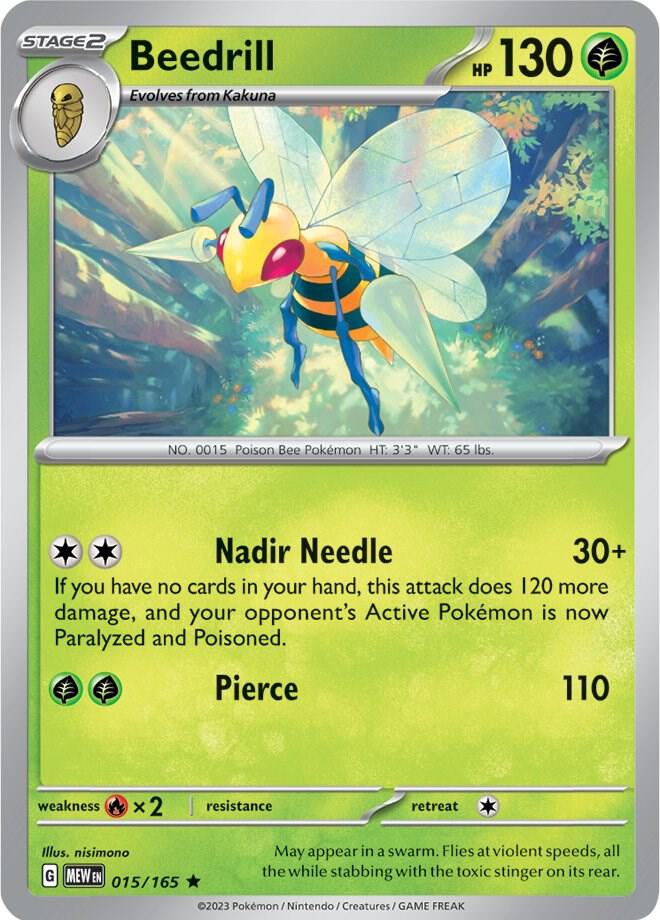 Beedrill (015/165) (MEW)