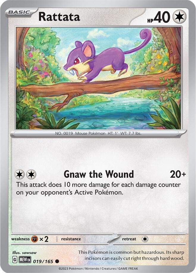 Rattata (019/165) (MEW)