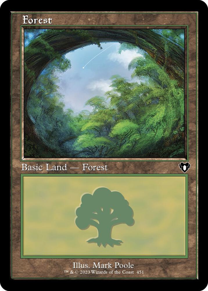 Forest (451) (Retro Frame) (451) (CMM)
