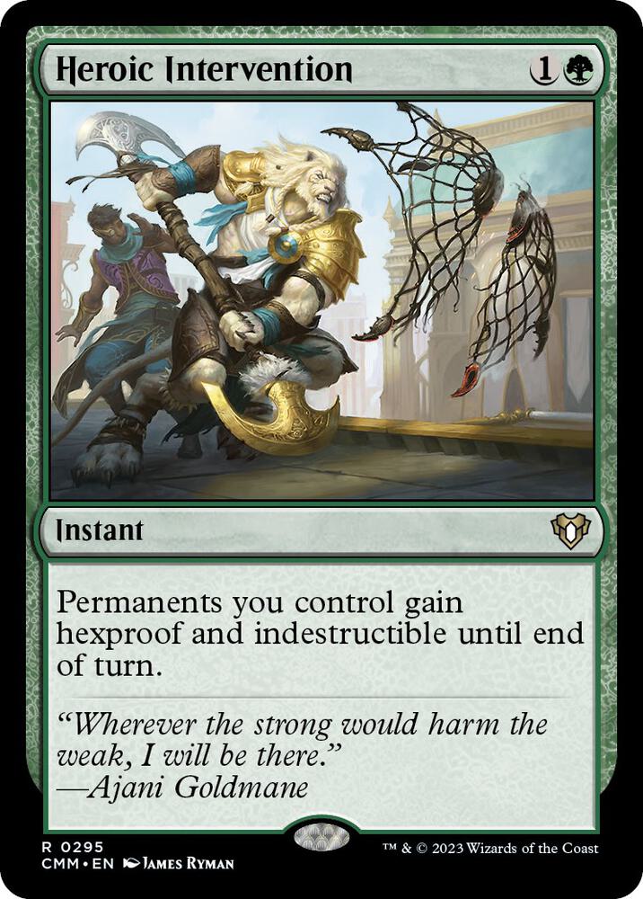 Heroic Intervention (295) (CMM)