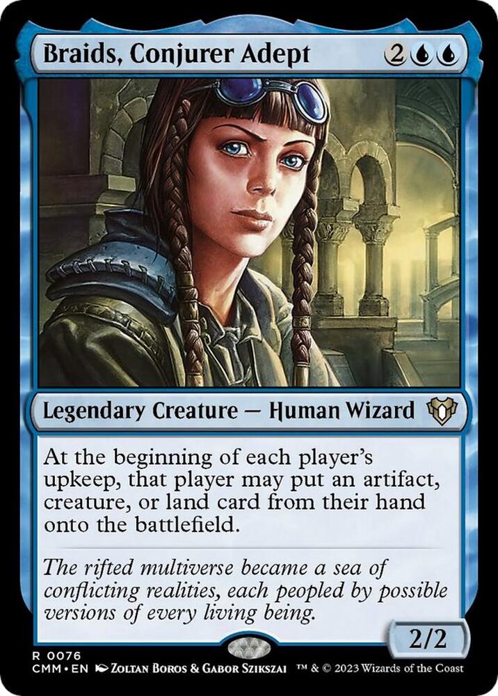 Braids, Conjurer Adept (76) (CMM)