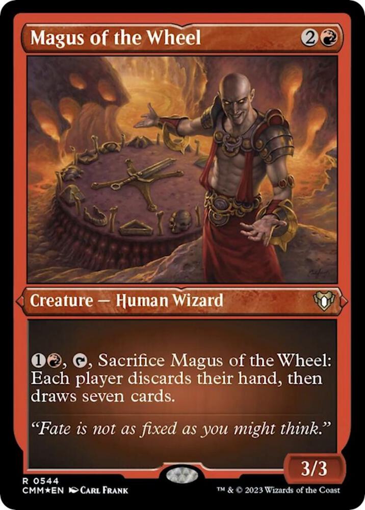 Magus of the Wheel (Foil Etched) (544) (CMM)