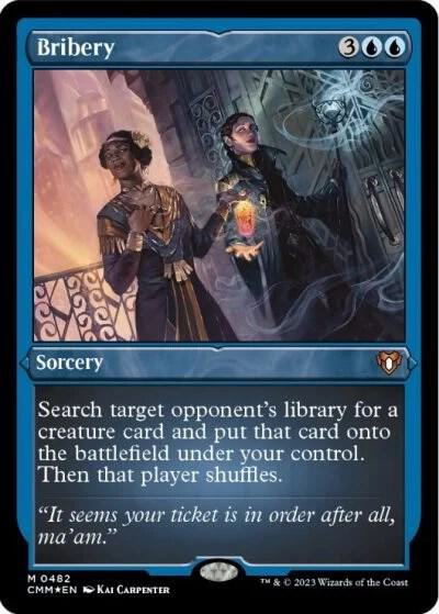 Bribery (Foil Etched) (482) (CMM)