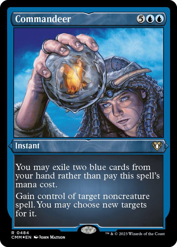 Commandeer (Foil Etched) (484) (CMM)