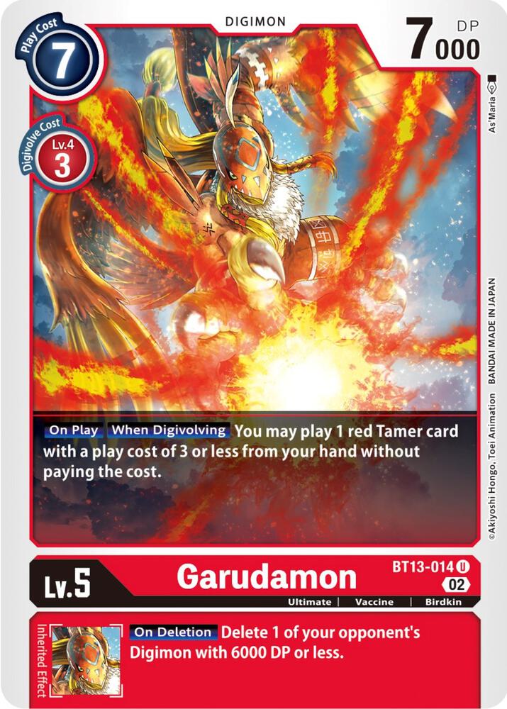 Garudamon (BT13-014 U) (BT-13)
