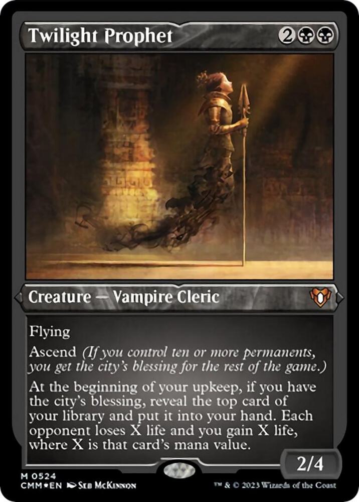Twilight Prophet (Foil Etched) (524) (CMM)