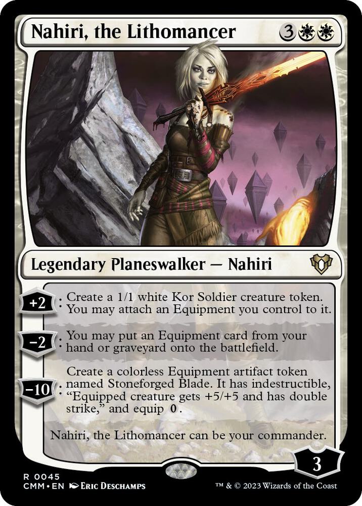 Nahiri, the Lithomancer (45) (CMM)