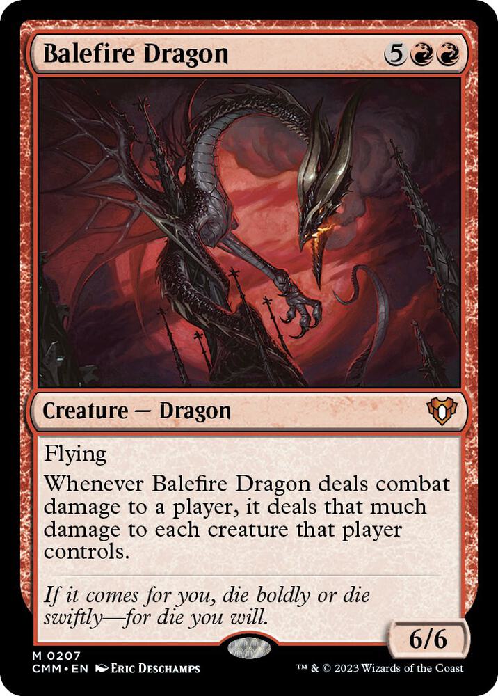 Balefire Dragon (207) (CMM)