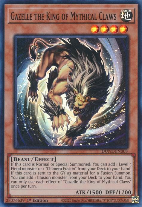 Gazelle the King of Mythical Claws (DUNE-EN003) (DUNE)