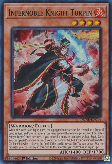 Infernoble Knight Turpin (DUNE-EN014) (DUNE)