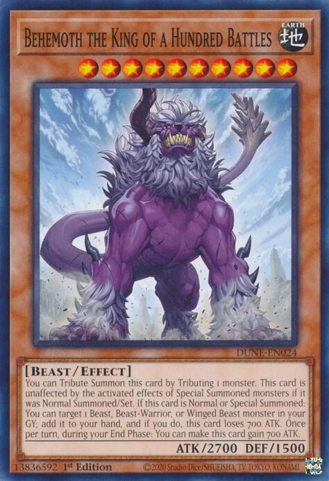 Behemoth the King of a Hundred Battles (DUNE-EN024) (DUNE)