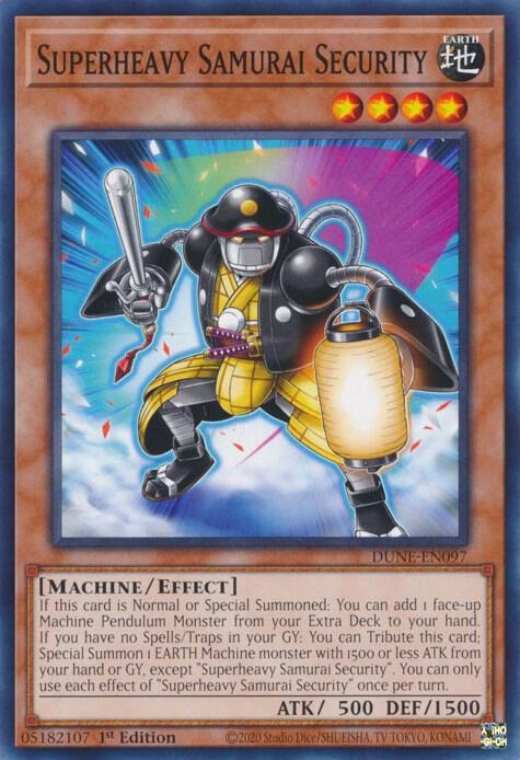 Superheavy Samurai Security (DUNE-EN097) (DUNE)