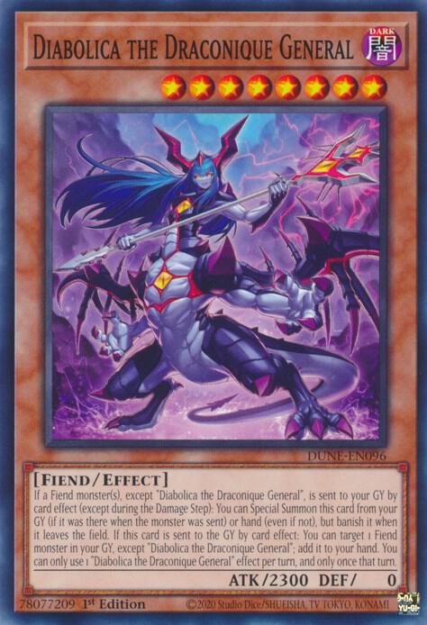 Diabolica the Draconique General (DUNE-EN096) (DUNE)