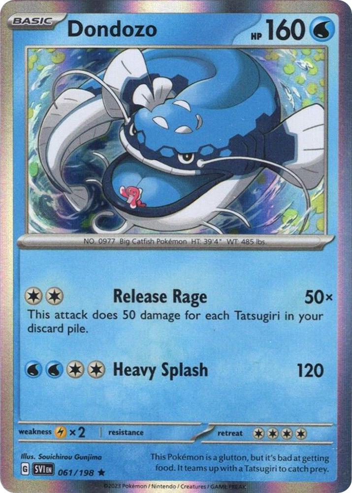 Dondozo - 061/198 (Line Holo) (061/198) (MCAP)