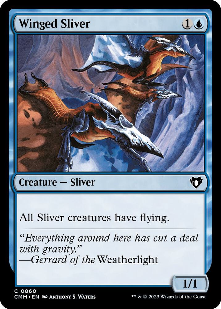 Winged Sliver (860) (CMM)