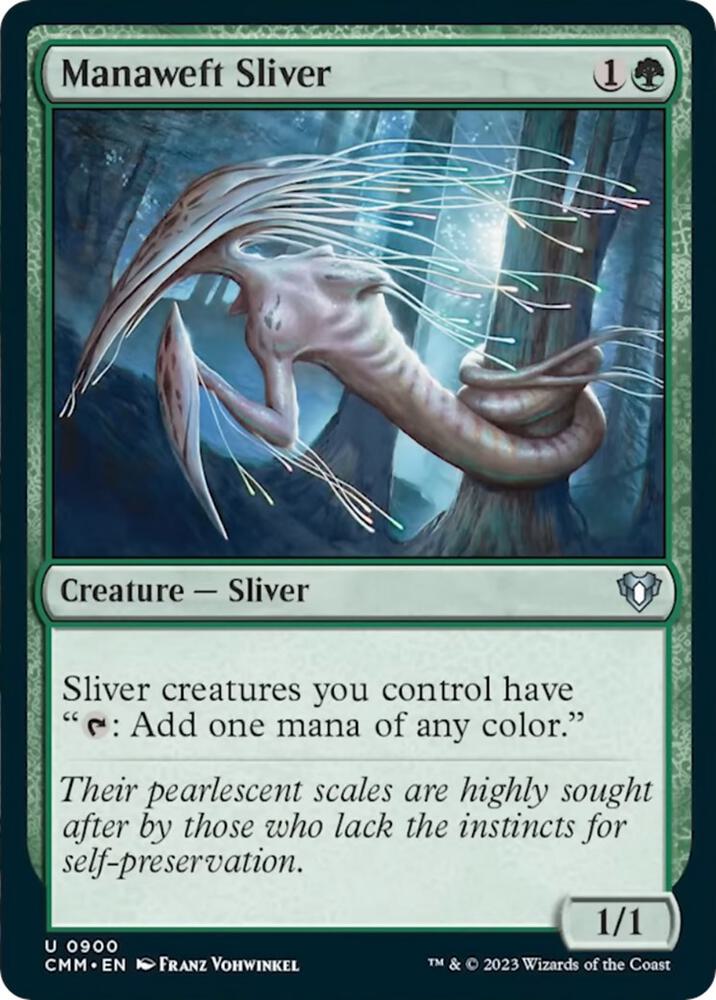 Manaweft Sliver (900) (CMM)