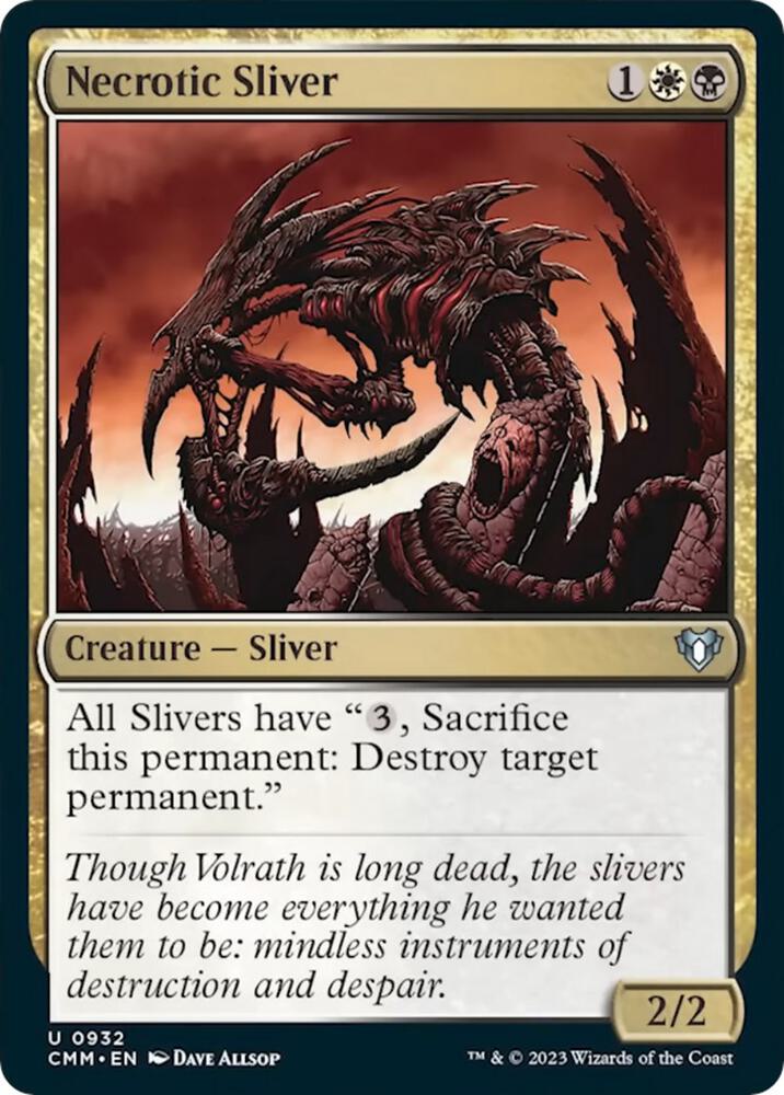 Necrotic Sliver (932) (CMM)