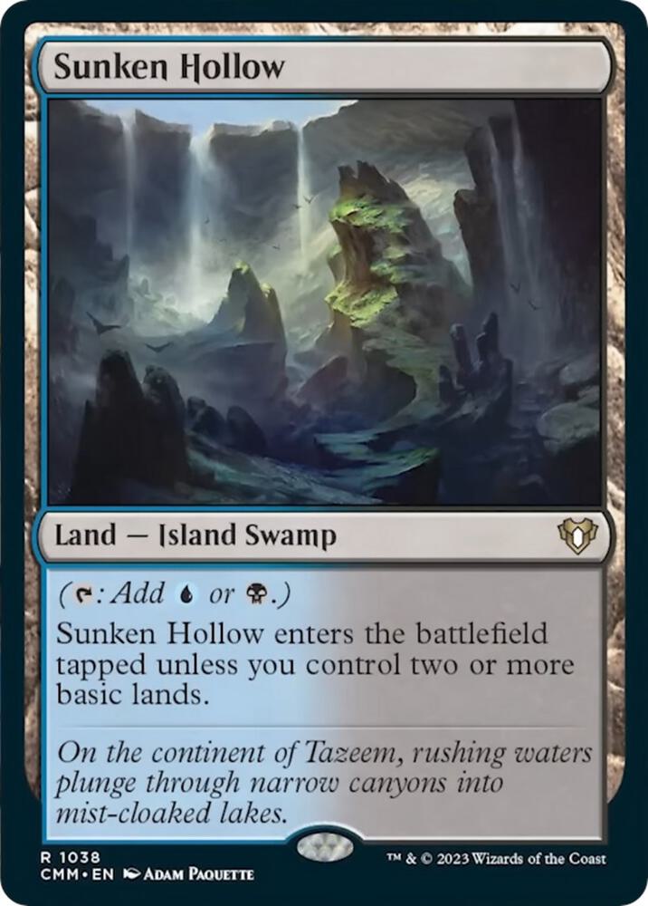 Sunken Hollow (1038) (CMM)