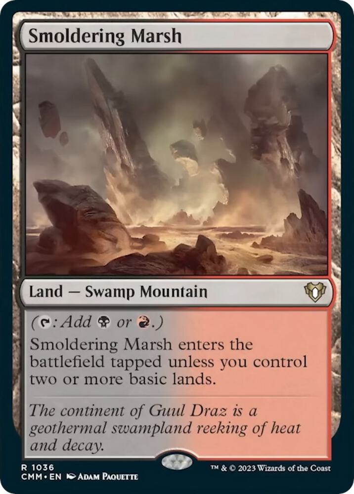 Smoldering Marsh (1036) (CMM)