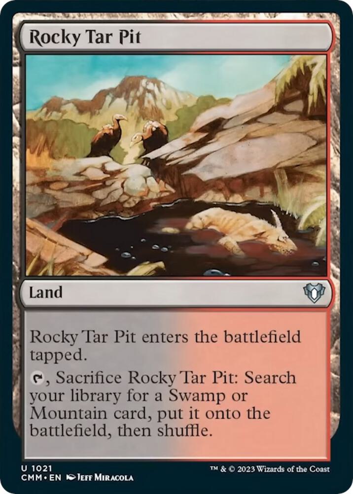 Rocky Tar Pit (1021) (CMM)