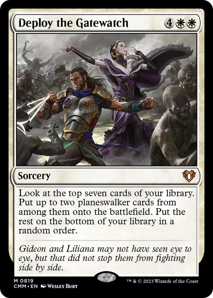 Deploy the Gatewatch (819) (CMM)