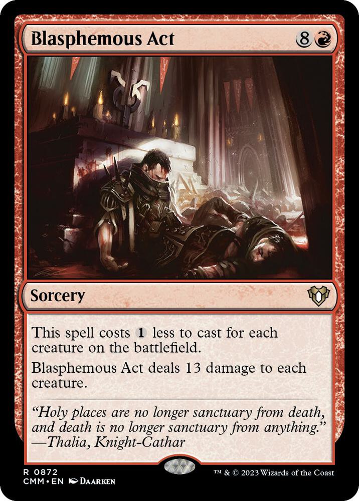 Blasphemous Act (872) (CMM)