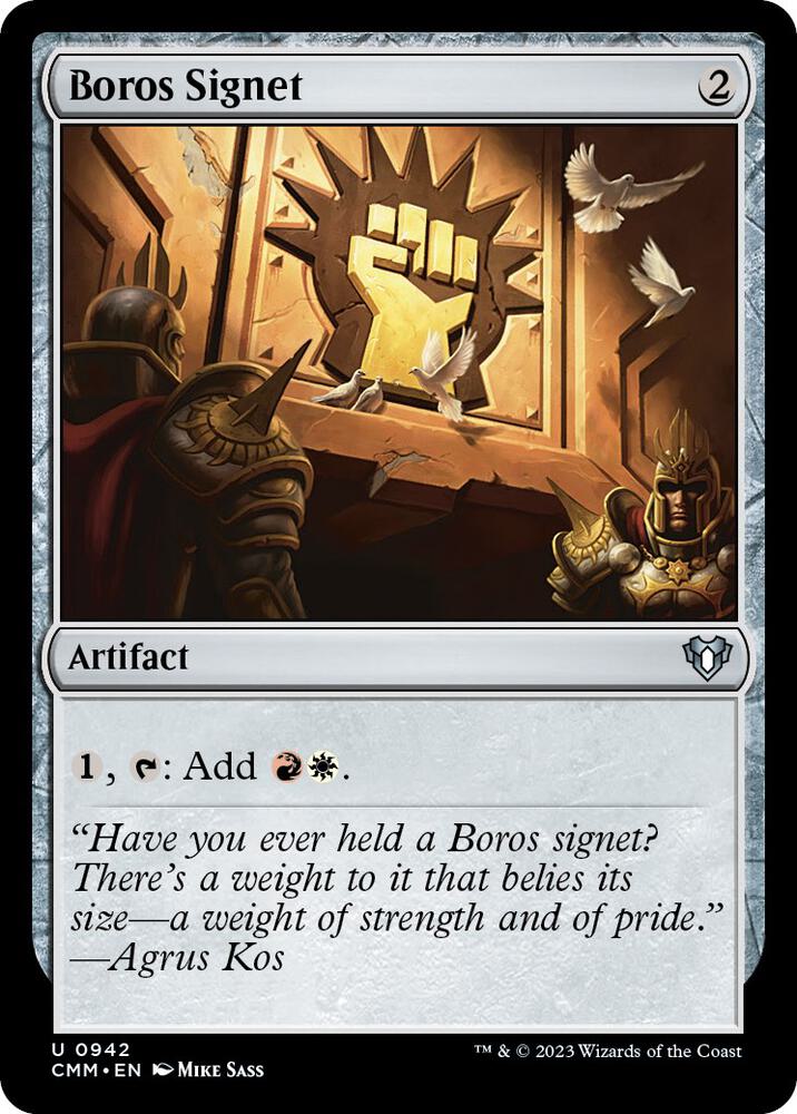 Boros Signet (942) (CMM)