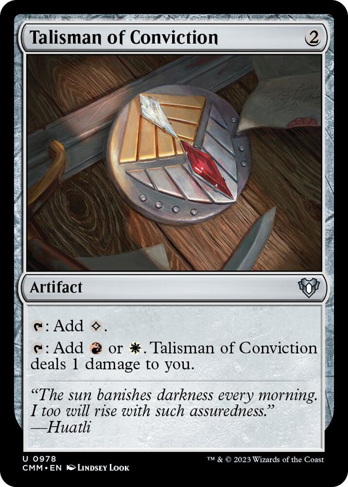 Talisman of Conviction (978) (CMM)