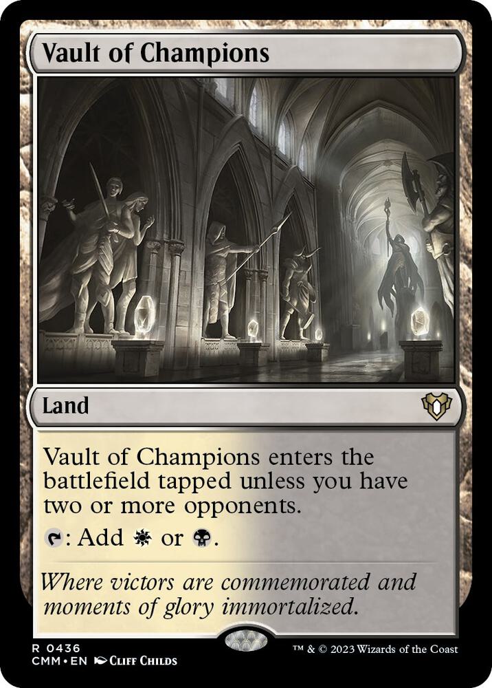 Vault of Champions (436) (CMM)