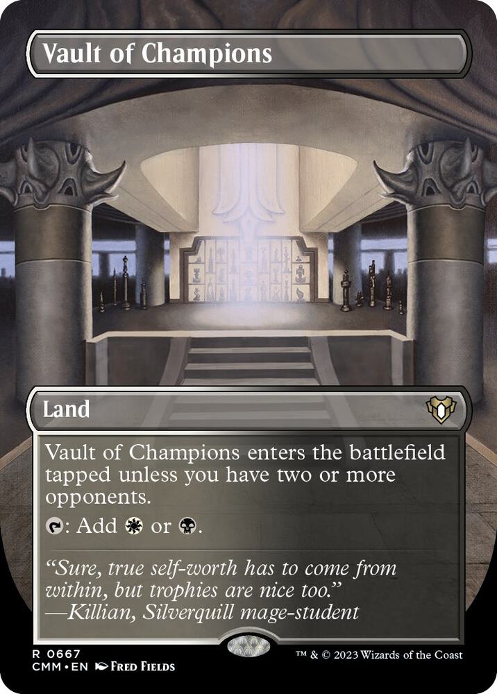 Vault of Champions (Borderless) (667) (CMM)