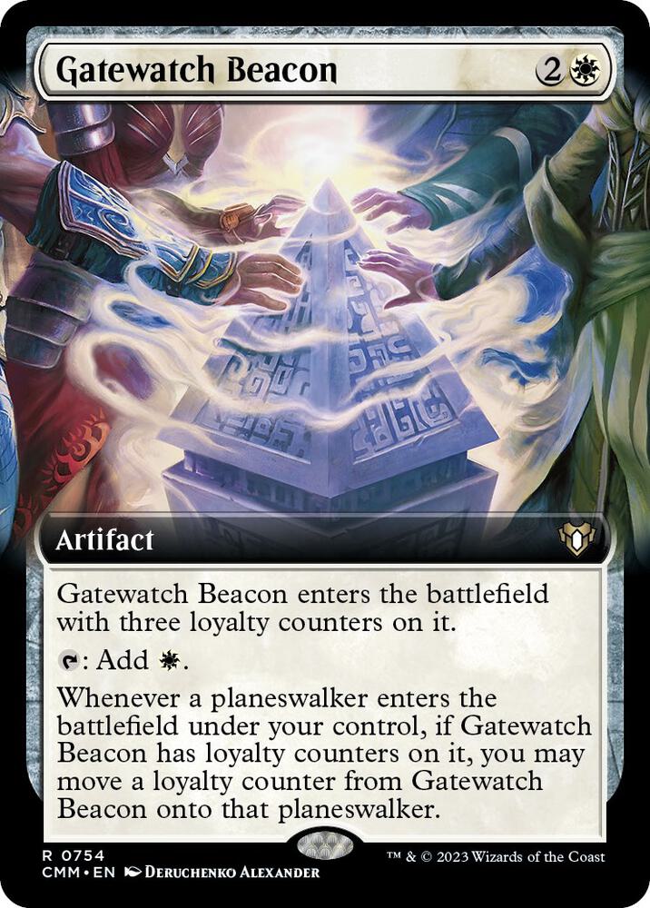 Gatewatch Beacon (Extended Art) (754) (CMM)