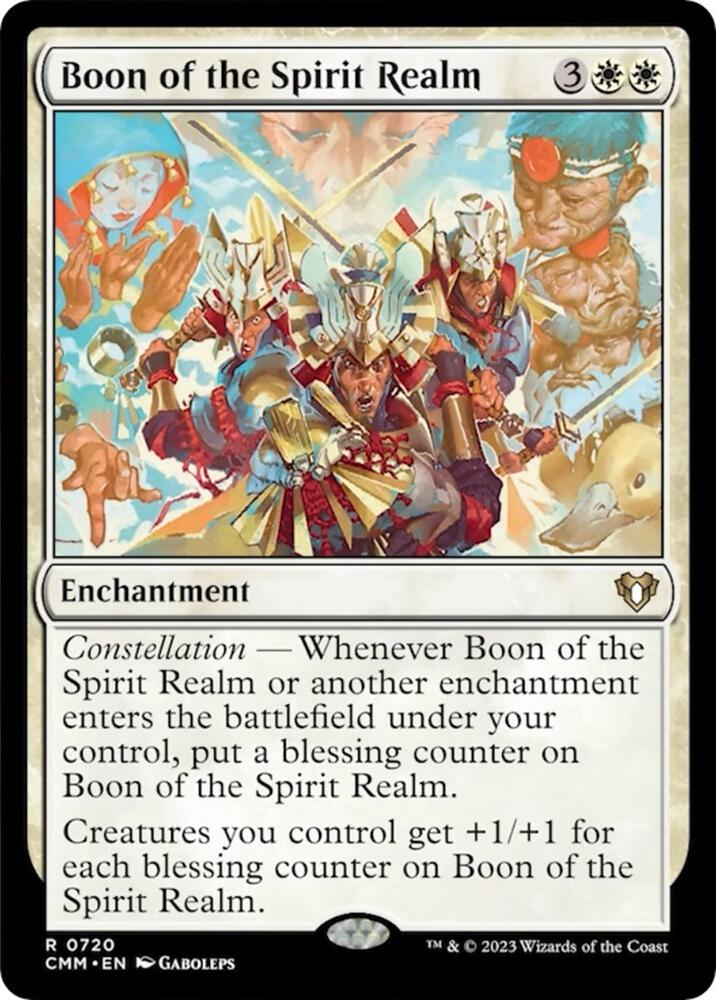 Boon of the Spirit Realm (720) (CMM)