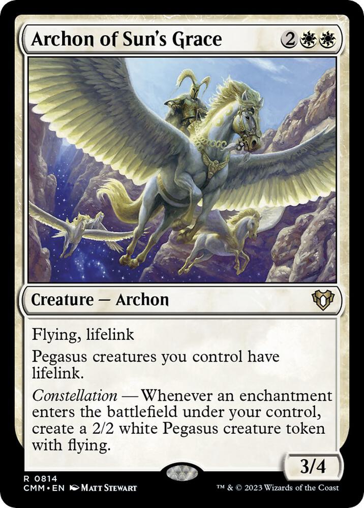 Archon of Sun's Grace (814) (CMM)