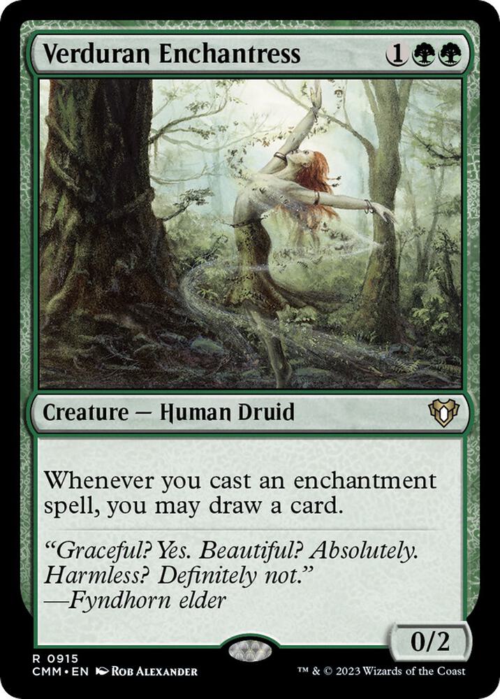 Verduran Enchantress (915) (CMM)