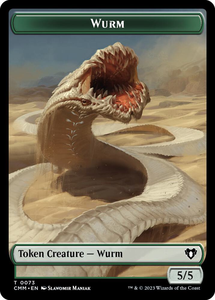 Wurm // Spider Double-Sided Token (73 // 36) (CMM)